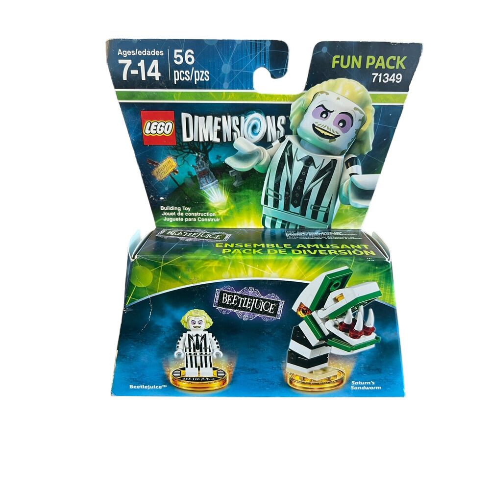 Lego Dimensions Beetlejuice Fun Pack (71349) Retired NEW
